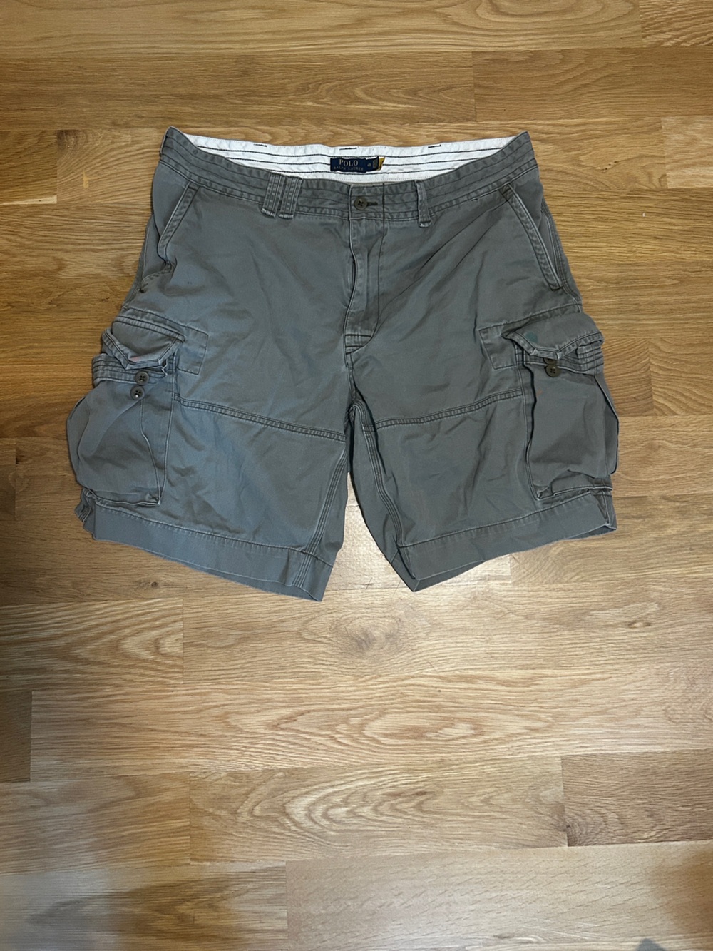 Ralph Lauren Men's Gray Cargo Shorts